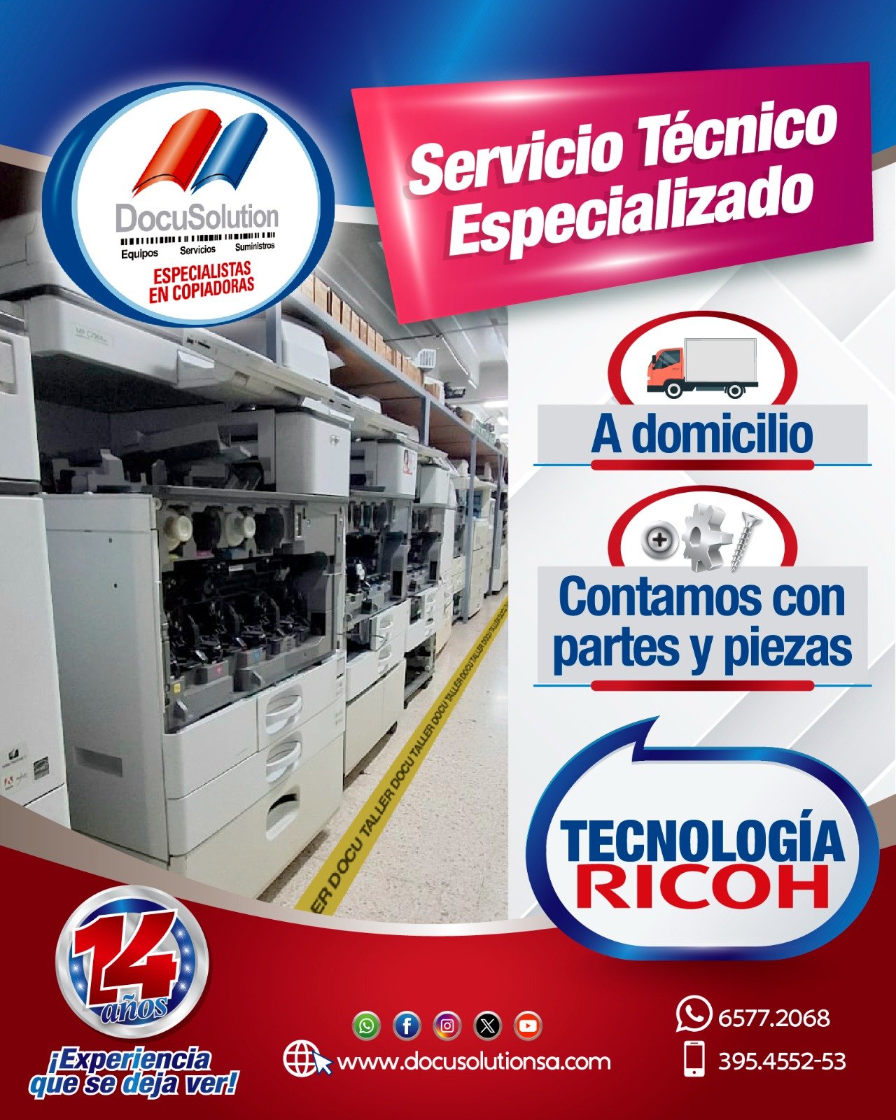 servicio tecnico de impresoras a domicilio